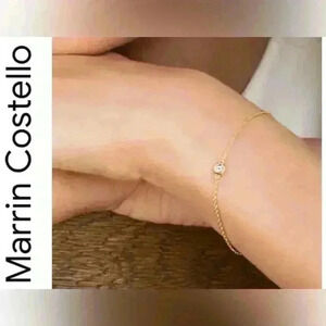 MARRIN COSTELLO Curateur Gold Plated 925 Sterling Silver w/Topaz Bracelet ~ NEW!